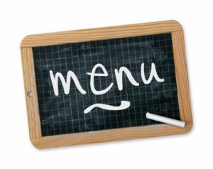 Qu’y a-t-il au menu? Quel menu choisir pour votre site internet?