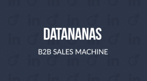 1min30 a testé Datananas, un logiciel pour créer des listes de prospects B2B à partir de LinkedIn (et Viadeo)