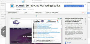 1min30 intègre l’extension Chrome de Seolius