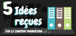 [Infographie] 5 idées reçues sur le content marketing