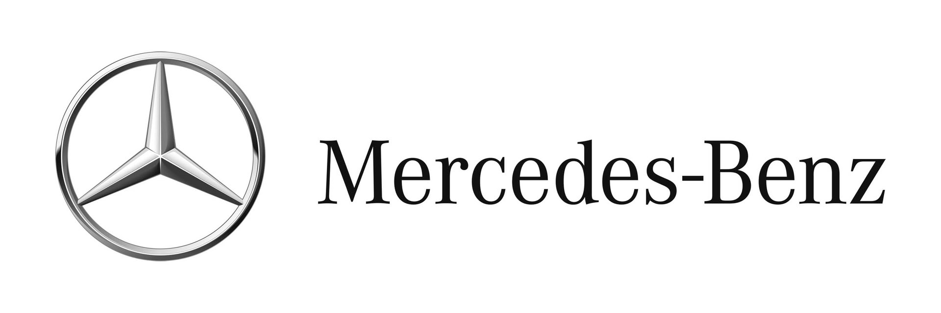 Logo De La Marque Mercedes Benz. Mercedes Benz Logo Sur Une